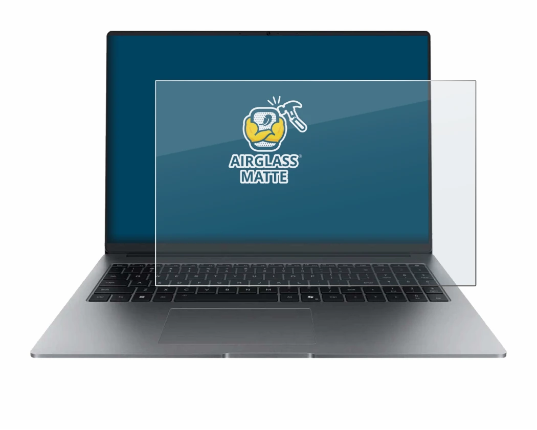 Image de l'appareil Honor MagicBook X16 Plus 2025 avec une grande variété de protections d'écran.