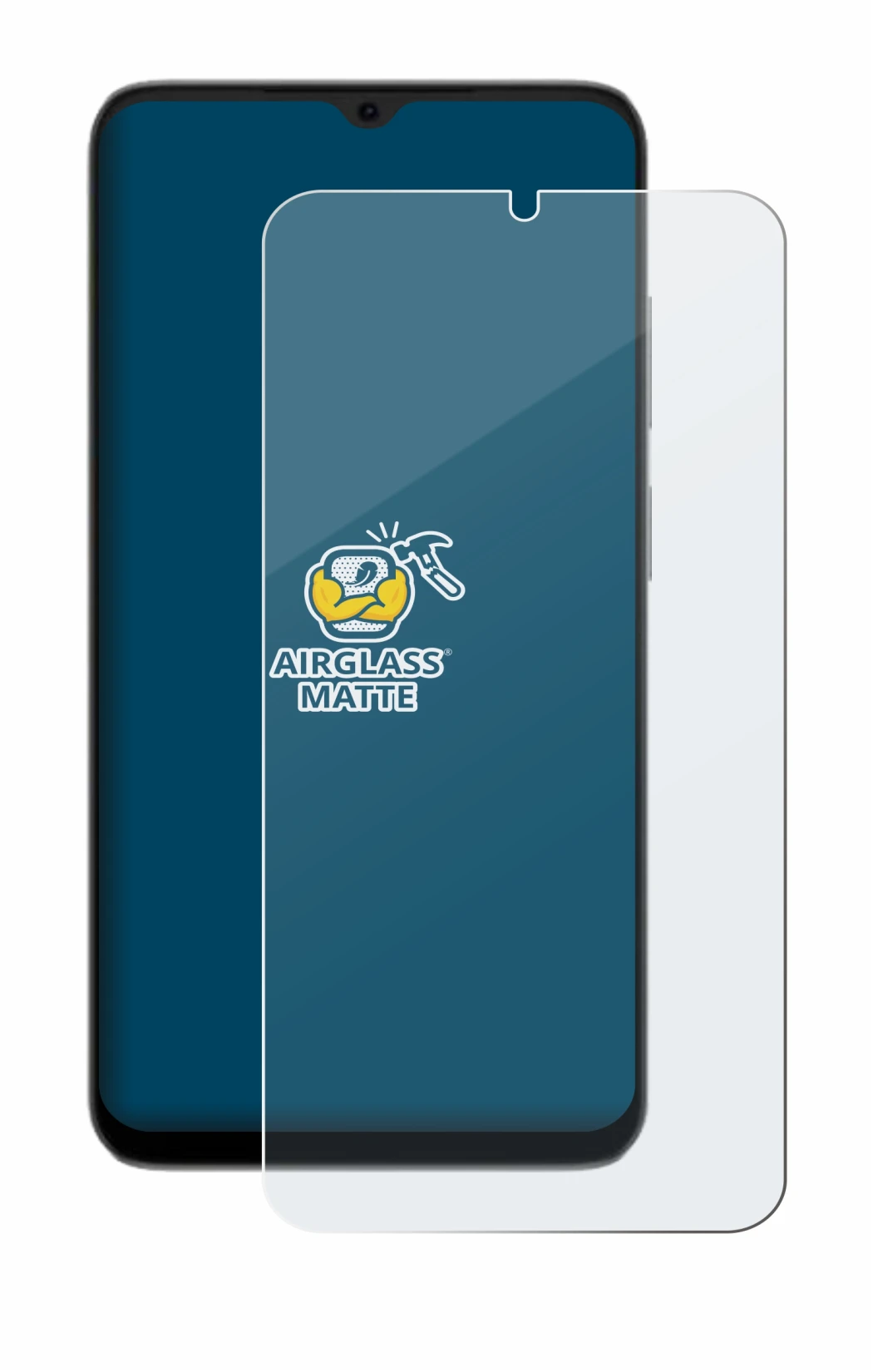 Image de l'appareil Doogee Note 56X avec une grande variété de protections d'écran.