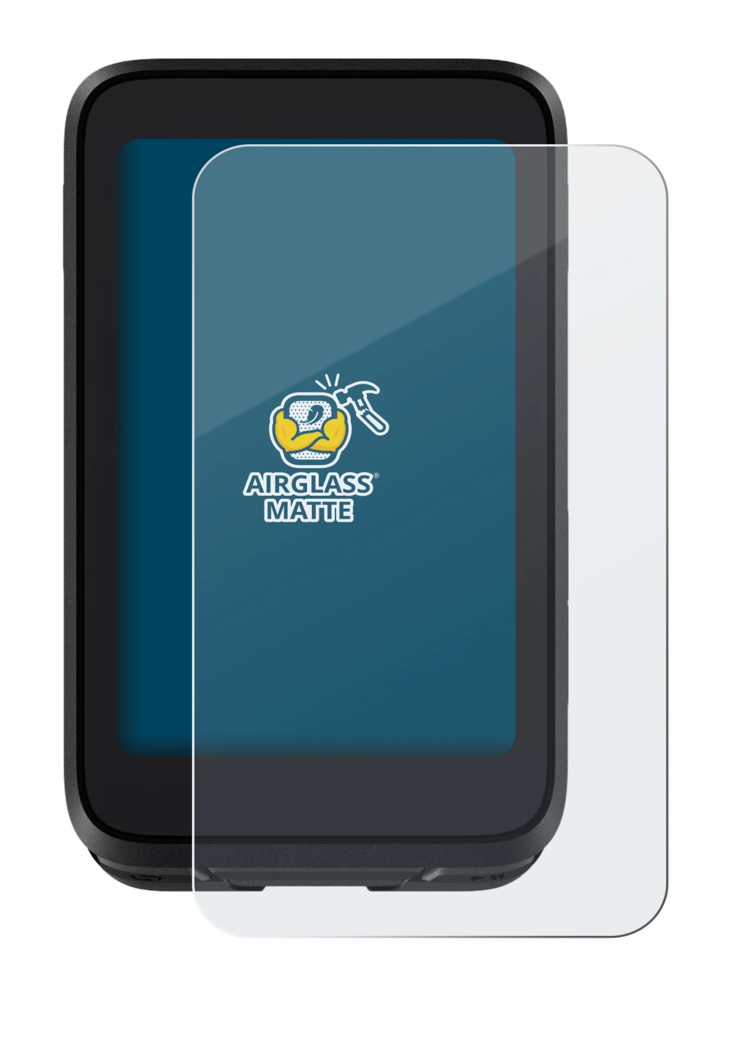 Image de l'appareil igpsport BiNavi Air avec une grande variété de protections d'écran.