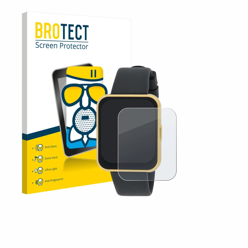 Face avant d’un emballage produit avec le logo de la marque BROTECT. À côté, l’appareil Liu Jo Mini Slim 2.0 est représenté av