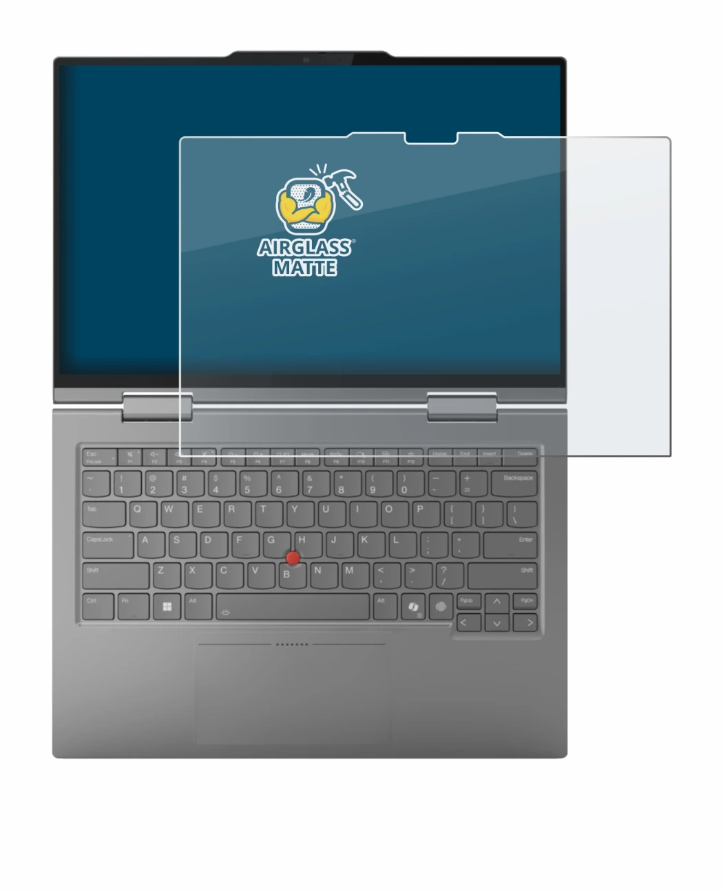 Image de l'appareil Lenovo ThinkPad X1 2-in-1 Gen 10 Aura Edition avec une grande variété de protections d'écran.
