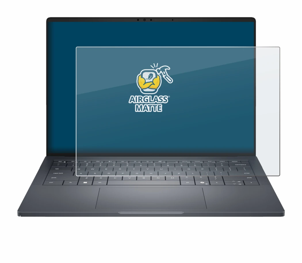 Image de l'appareil Dell Pro Max 14 Premium avec une grande variété de protections d'écran.
