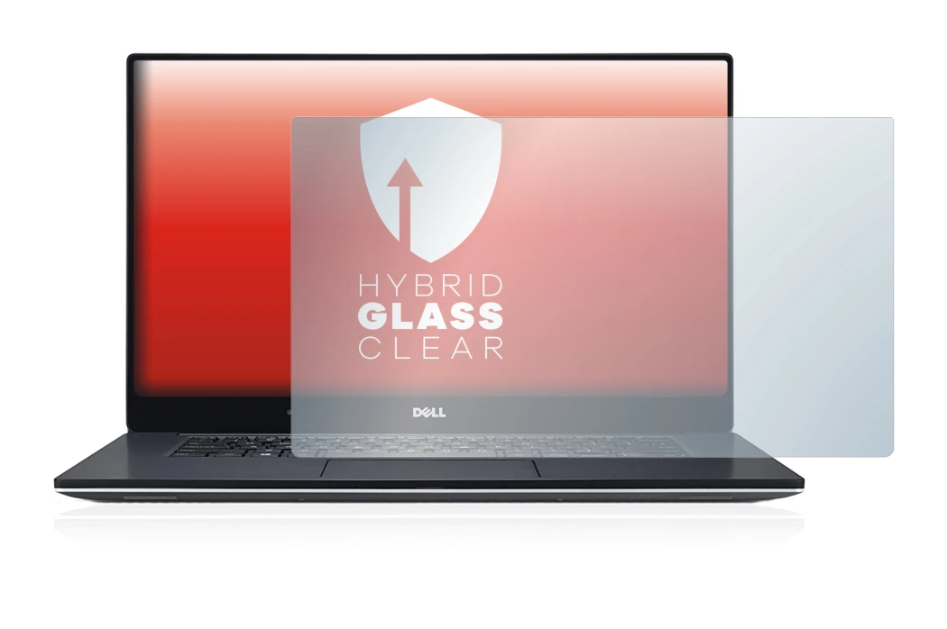 Image de l'appareil Dell XPS 15 9560 avec une grande variété de protections d'écran.