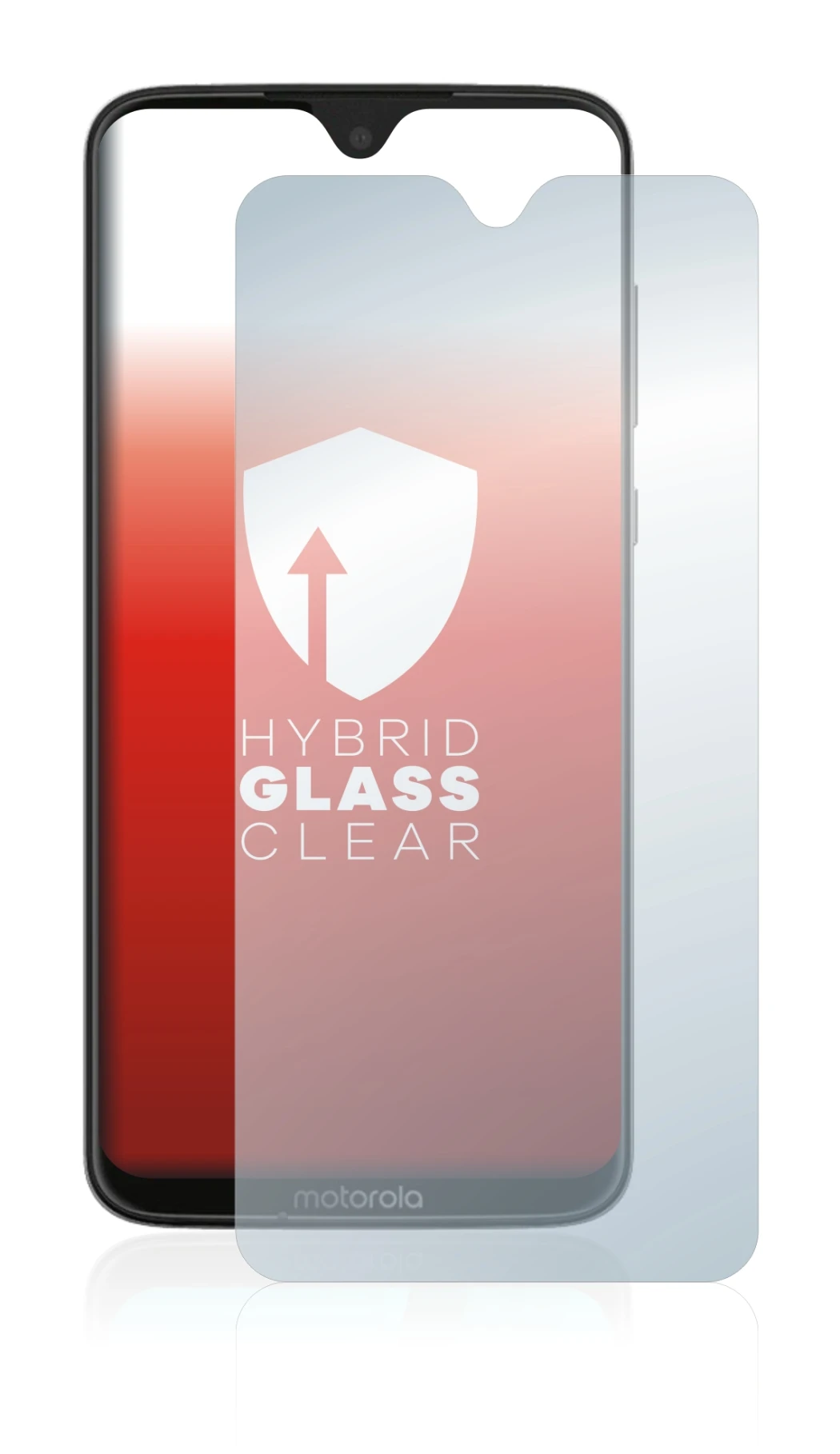 Image de l'appareil Motorola Moto G7 Plus avec une grande variété de protections d'écran.