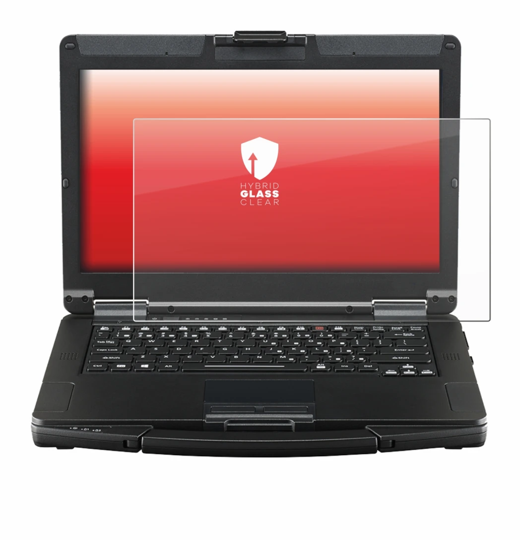 Image de l'appareil Panasonic Toughbook FZ-55 Touch avec une grande variété de protections d'écran.