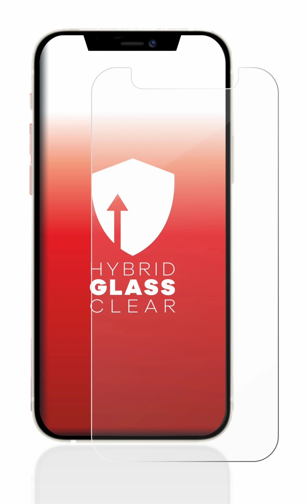 Image de l'appareil Apple iPhone 12 mini avec une grande variété de protections d'écran.