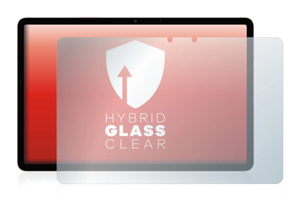 Image de l'appareil Samsung Galaxy Tab S7 WiFi 2020 (en paysage) avec une grande variété de protections d'écran.