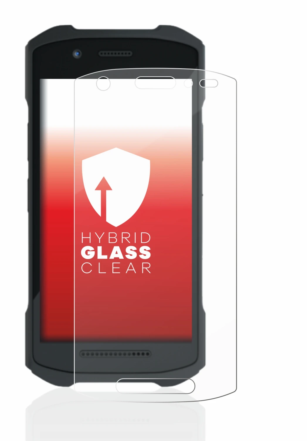 Image de l'appareil Zebra TC21 avec une grande variété de protections d'écran.