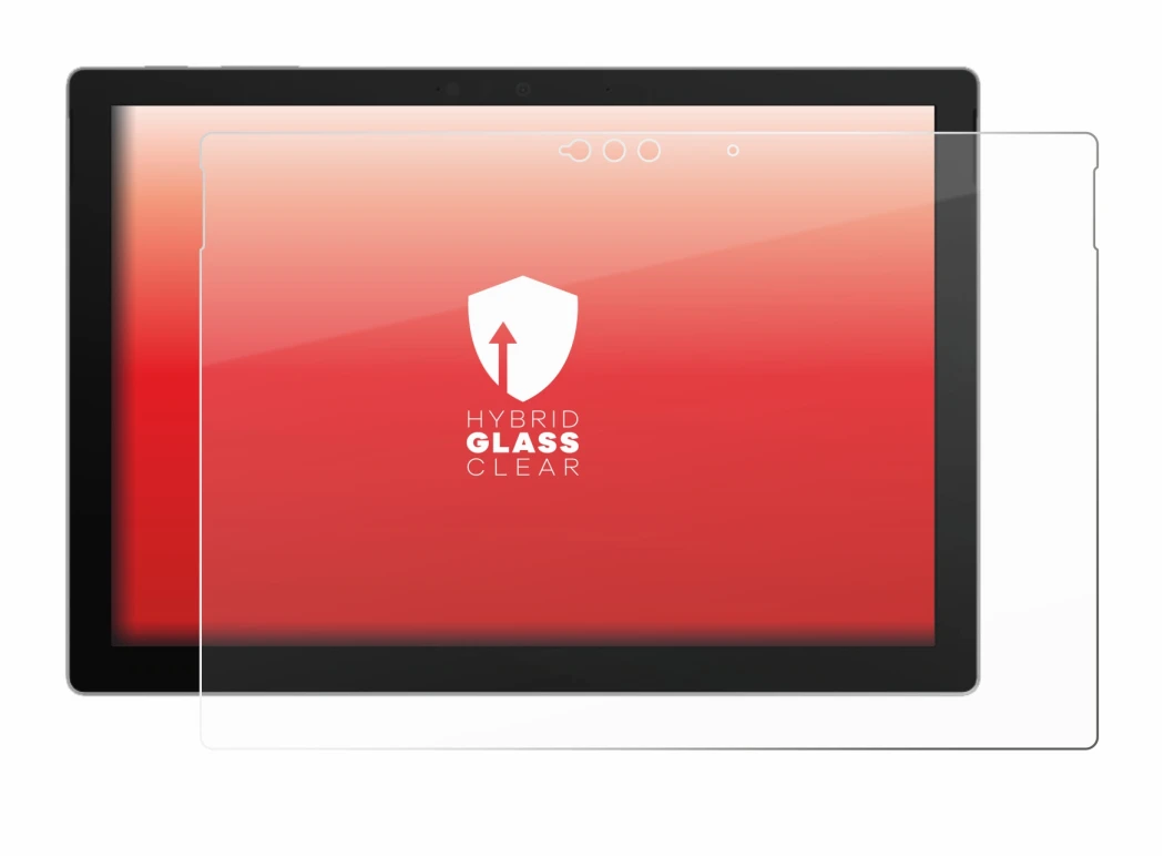 Image de l'appareil Microsoft Surface Pro 7 Plus avec une grande variété de protections d'écran.