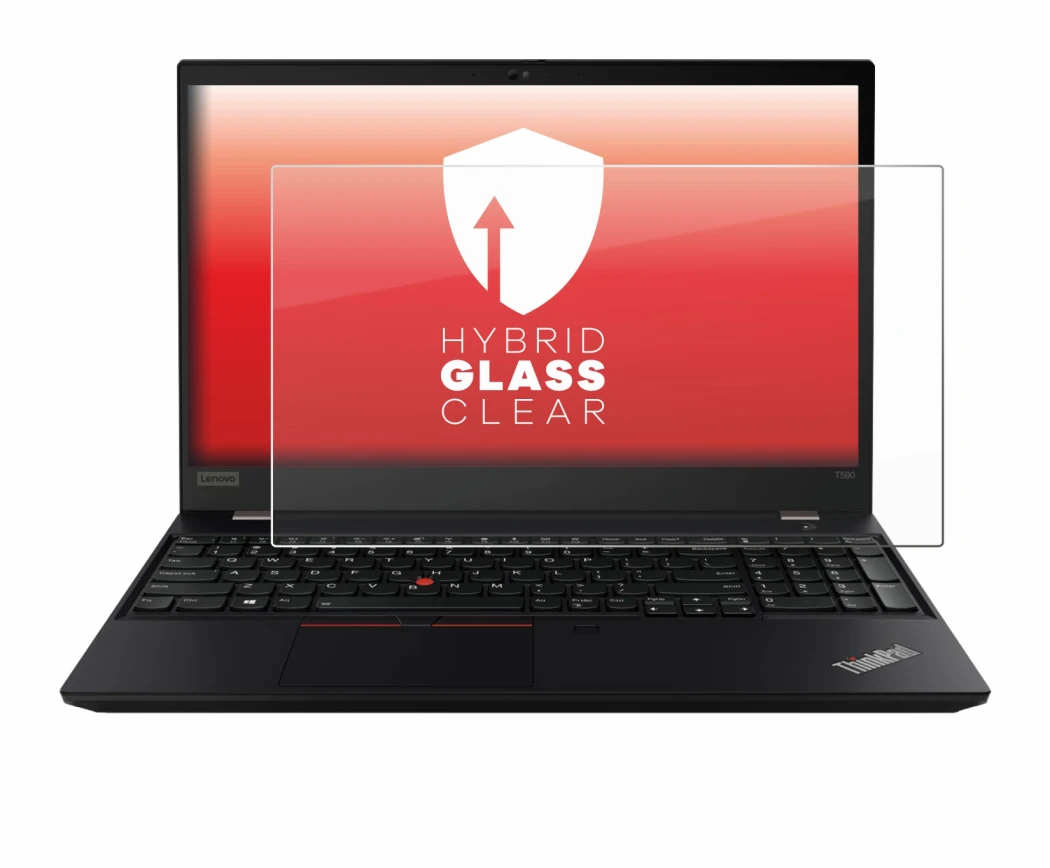 Image de l'appareil Lenovo ThinkPad P14s avec une grande variété de protections d'écran.