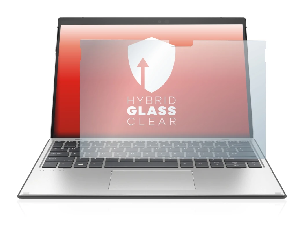 Image de l'appareil HP Elite x2 G8 avec une grande variété de protections d'écran.