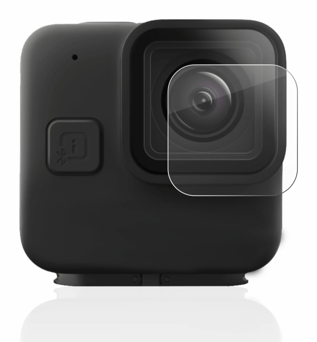 Image de l'appareil GoPro Hero 11 mini Lentille (Caisse) avec une grande variété de protections d'écran.