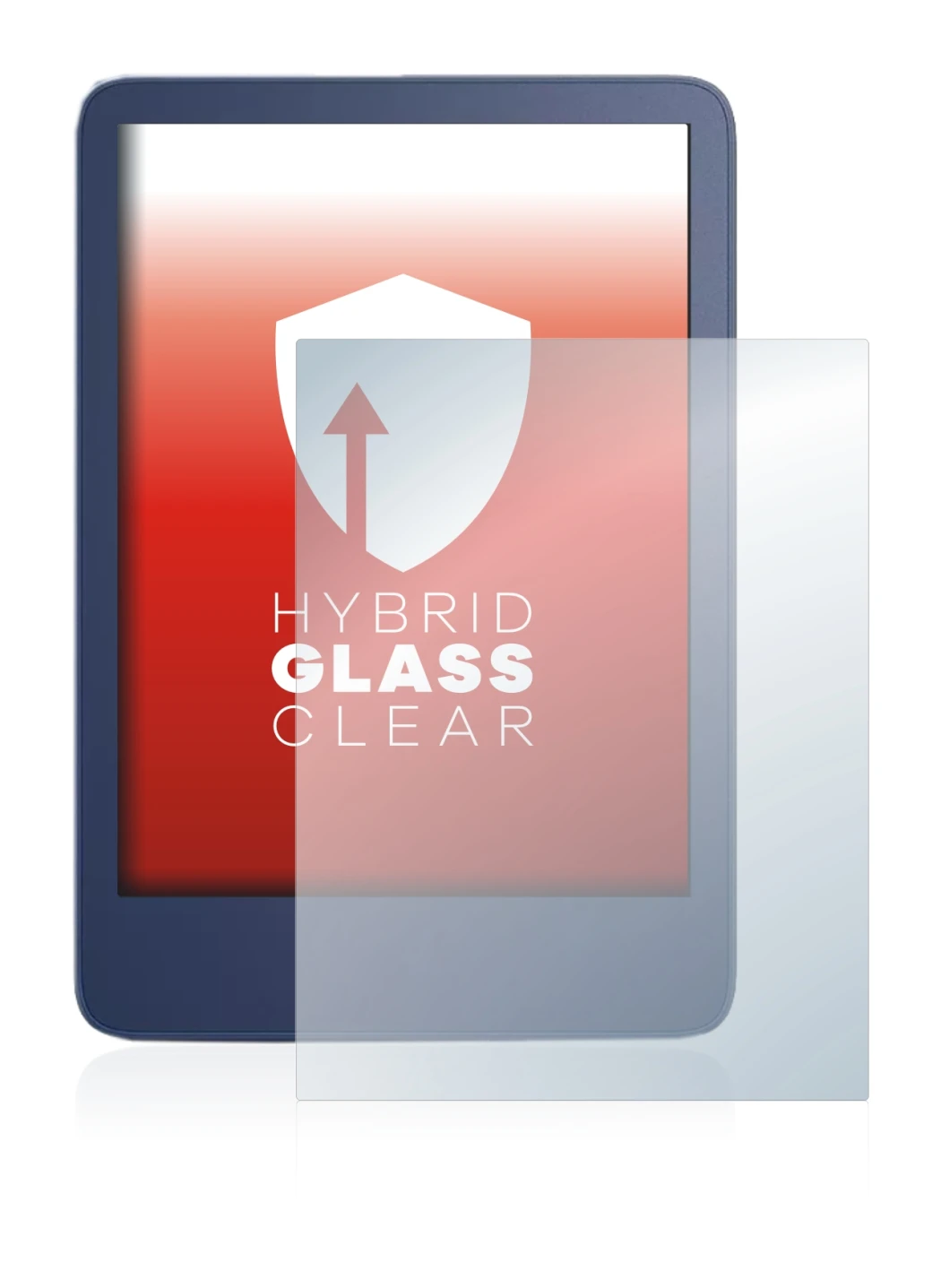 Image de l'appareil Amazon Kindle Reader 2022 avec une grande variété de protections d'écran.