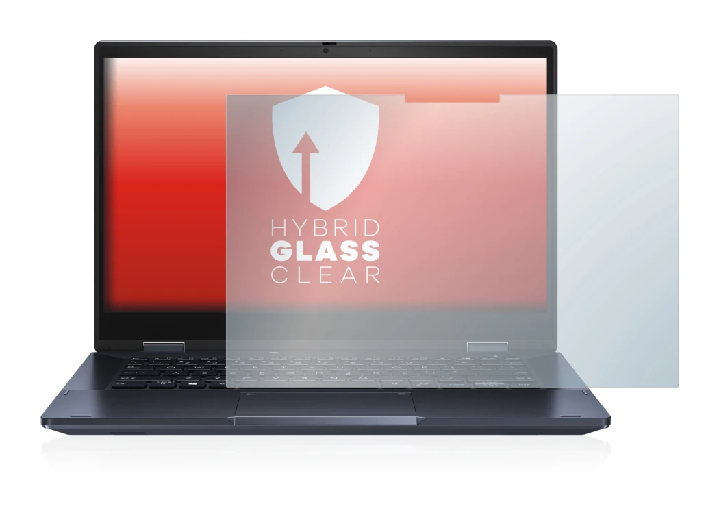 Image de l'appareil ASUS ExpertBook B3 Flip B3402 avec une grande variété de protections d'écran.