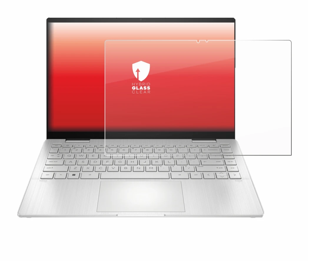 Image de l'appareil HP Pavilion x360 2-in-1 (14-ekX) avec une grande variété de protections d'écran.