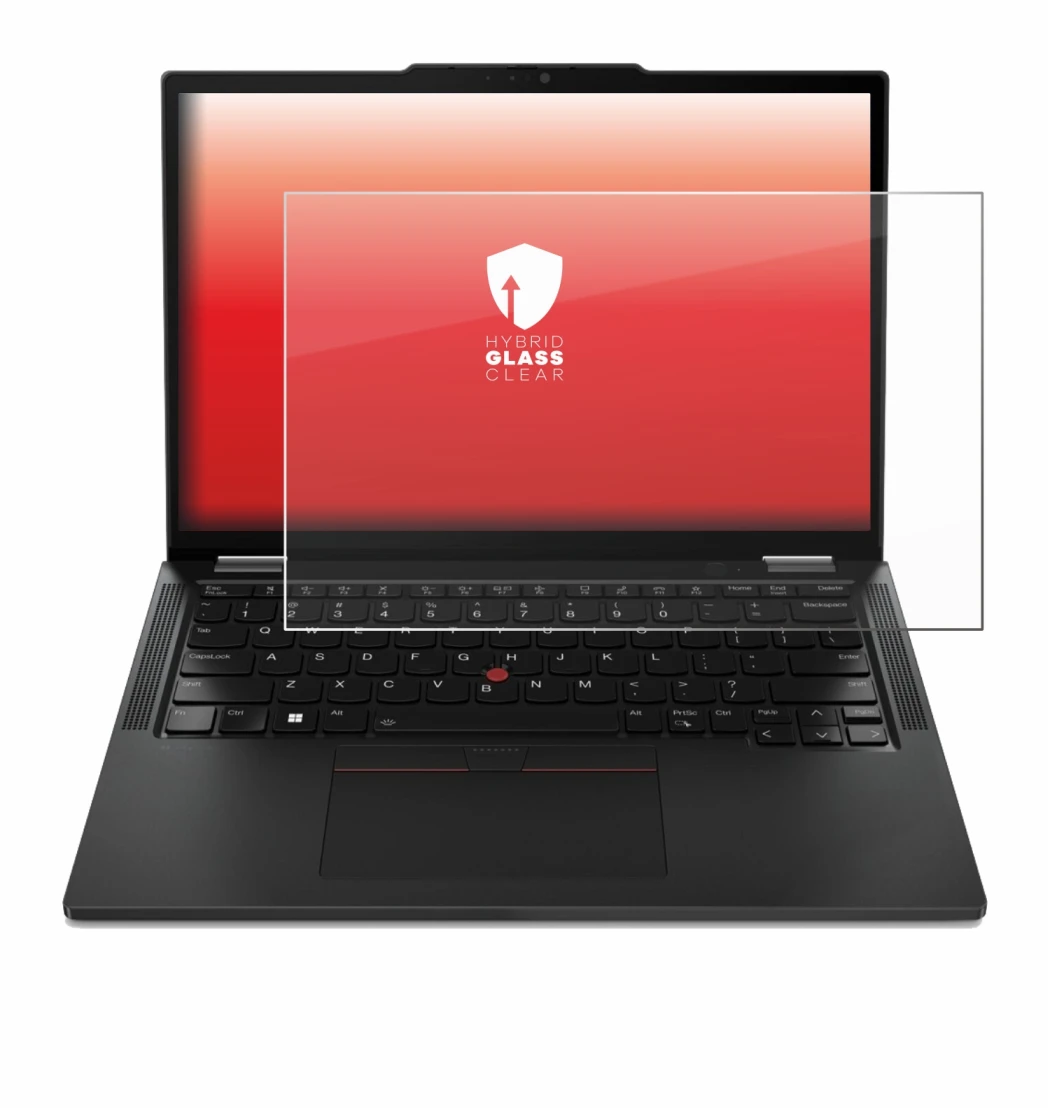 Image de l'appareil Lenovo ThinkPad X13 Gen 4 avec une grande variété de protections d'écran.