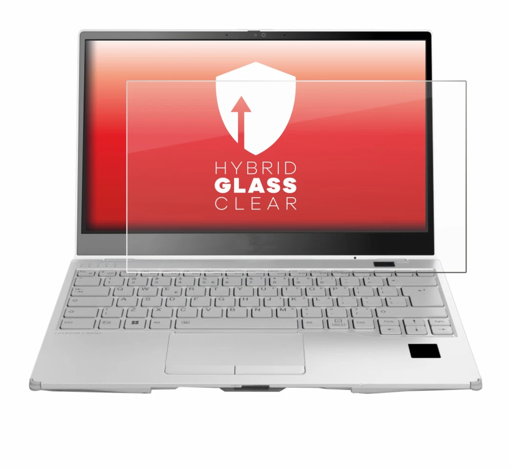 Image de l'appareil Fujitsu Lifebook U9313X avec une grande variété de protections d'écran.