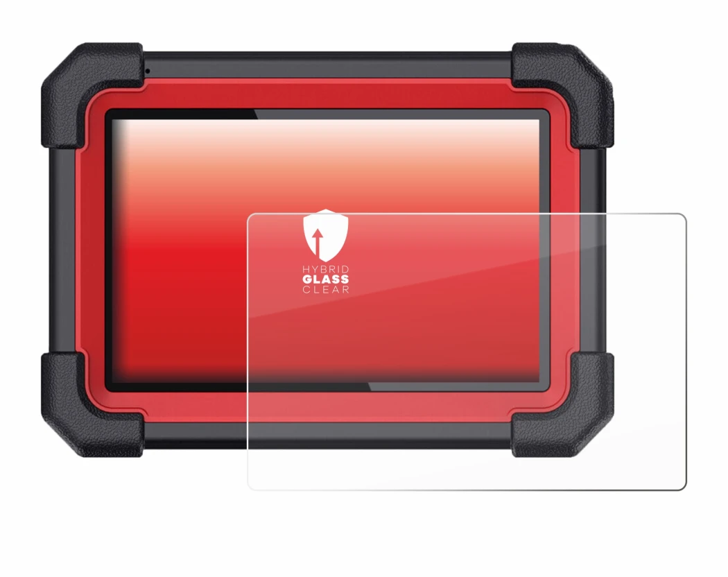 Image de l'appareil Launch X-431 CRP 919E BT avec une grande variété de protections d'écran.