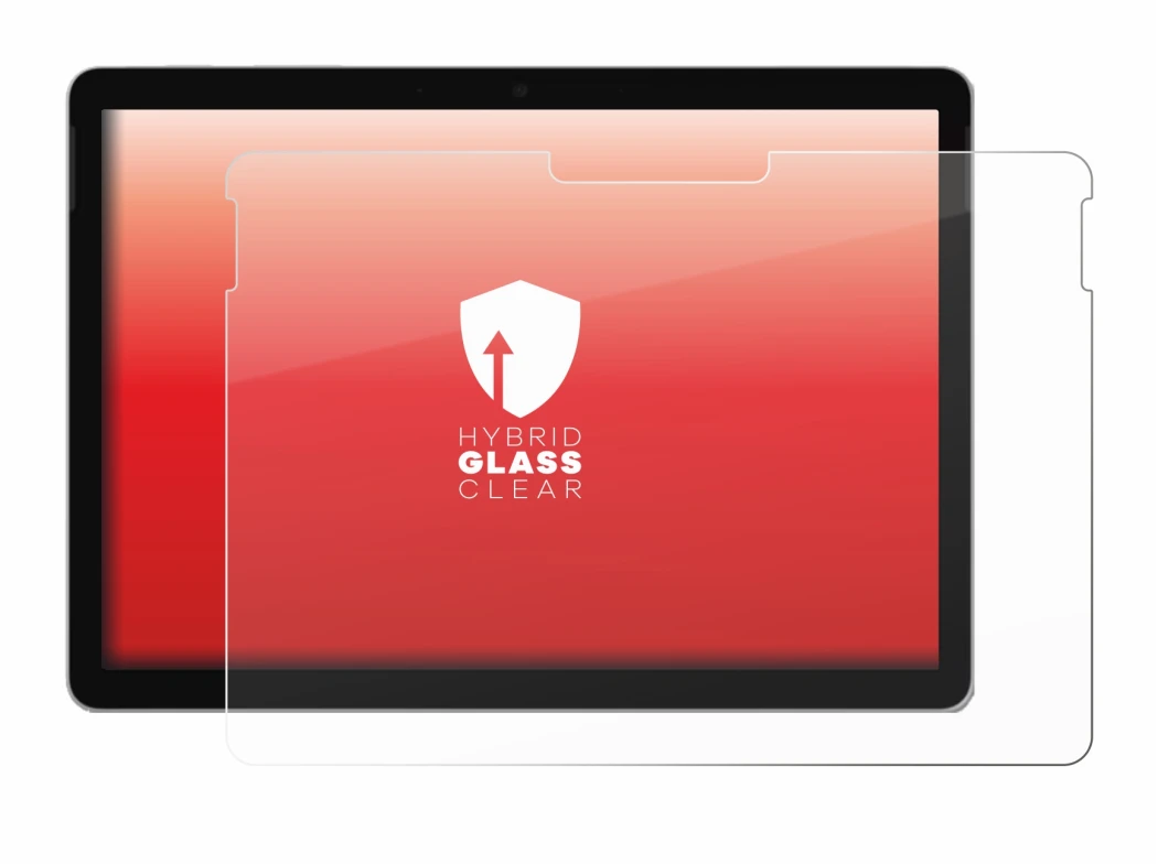 Image de l'appareil Microsoft Surface Go 4 avec une grande variété de protections d'écran.