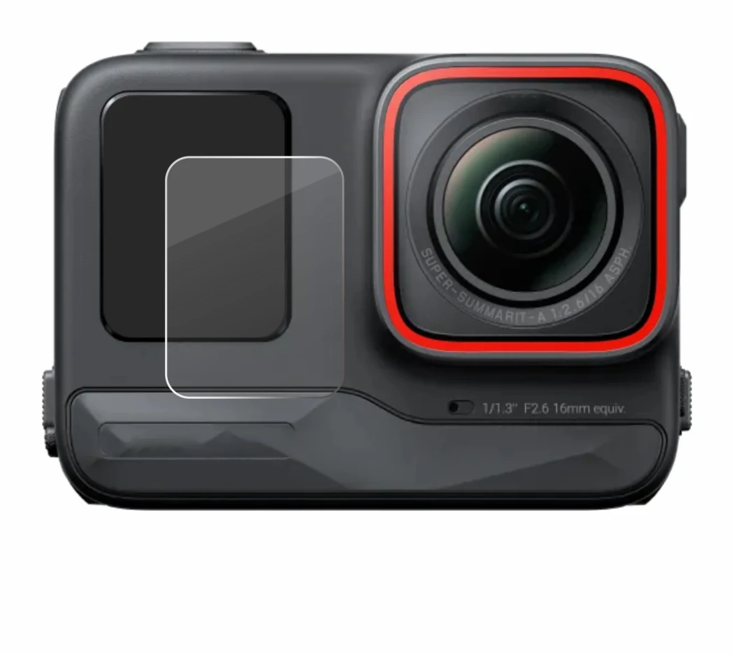 Image de l'appareil Insta360 Ace Pro (Affichage avant) avec une grande variété de protections d'écran.