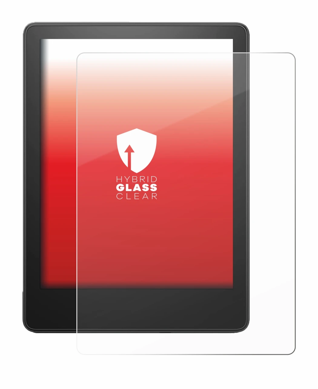 Image de l'appareil Amazon Kindle Paperwhite 2023 (11ème Gen.) avec une grande variété de protections d'écran.