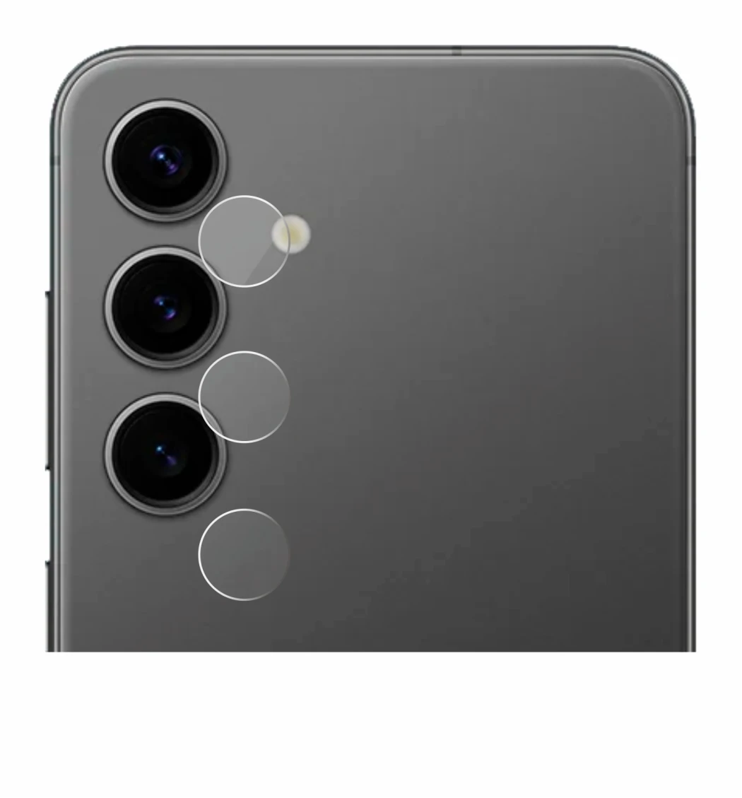 Image de l'appareil Samsung Galaxy S24 Plus (Caméra UNIQUEMENT) avec une grande variété de protections d'écran.