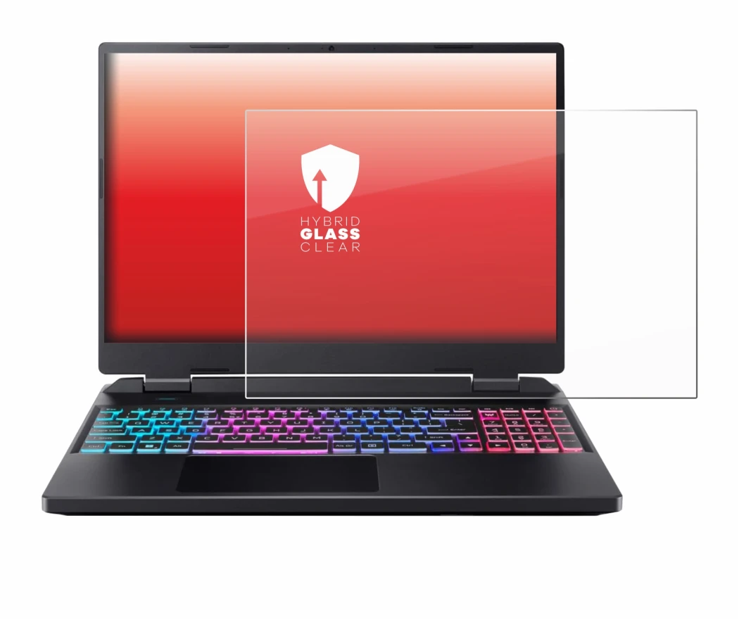 Image de l'appareil Acer Predator Helios Neo 16 avec une grande variété de protections d'écran.