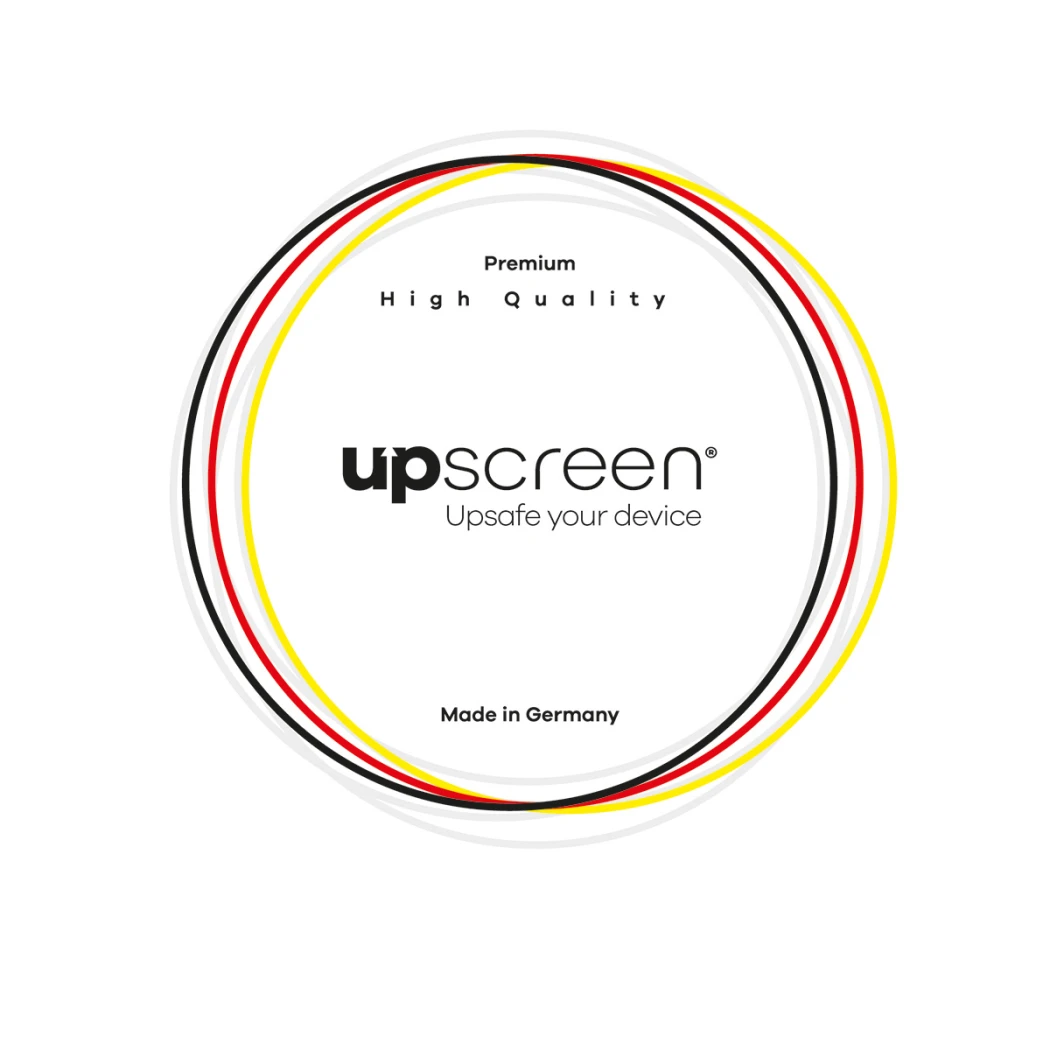 Label de qualité de la marque upscreen.
