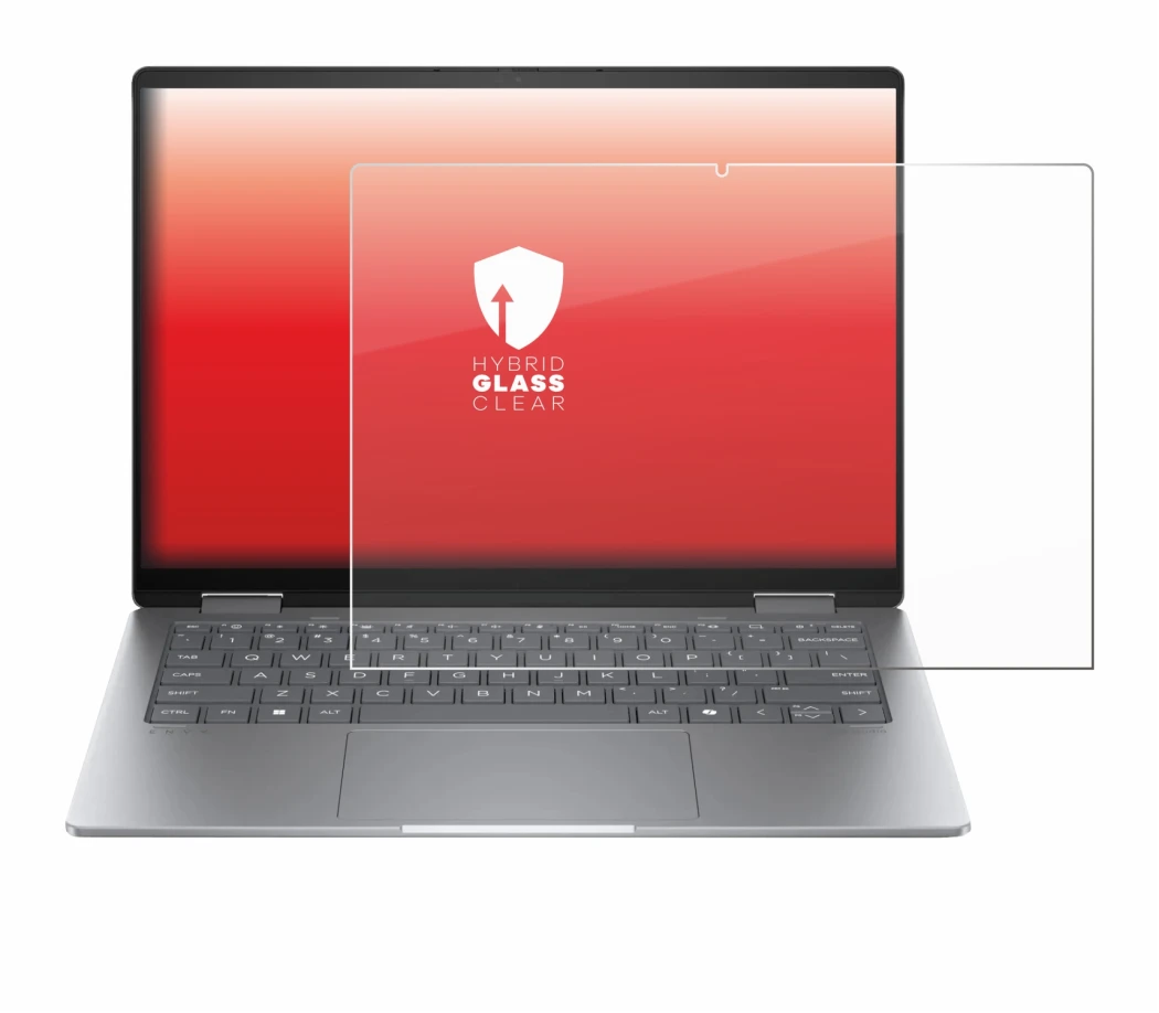 Image de l'appareil HP Envy x360 14 2-in-1 avec une grande variété de protections d'écran.
