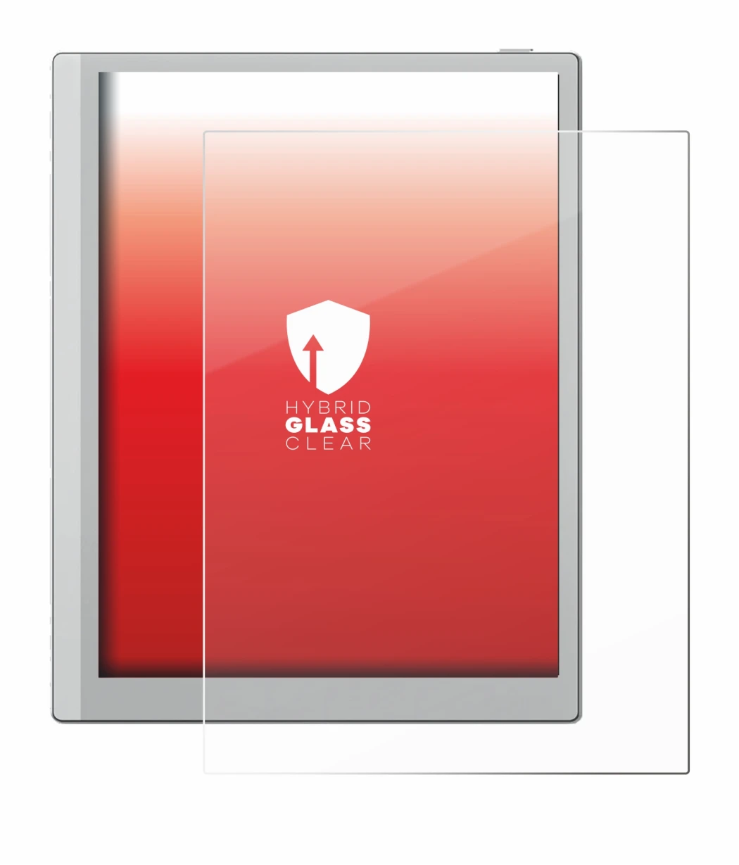 Image de l'appareil Boox Go 10.3 avec une grande variété de protections d'écran.