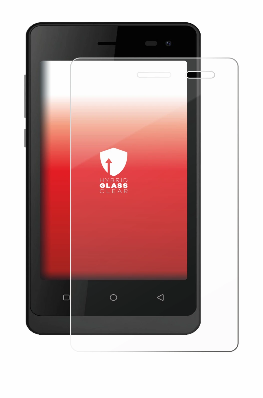 Image de l'appareil Logicom Wave 2 avec une grande variété de protections d'écran.