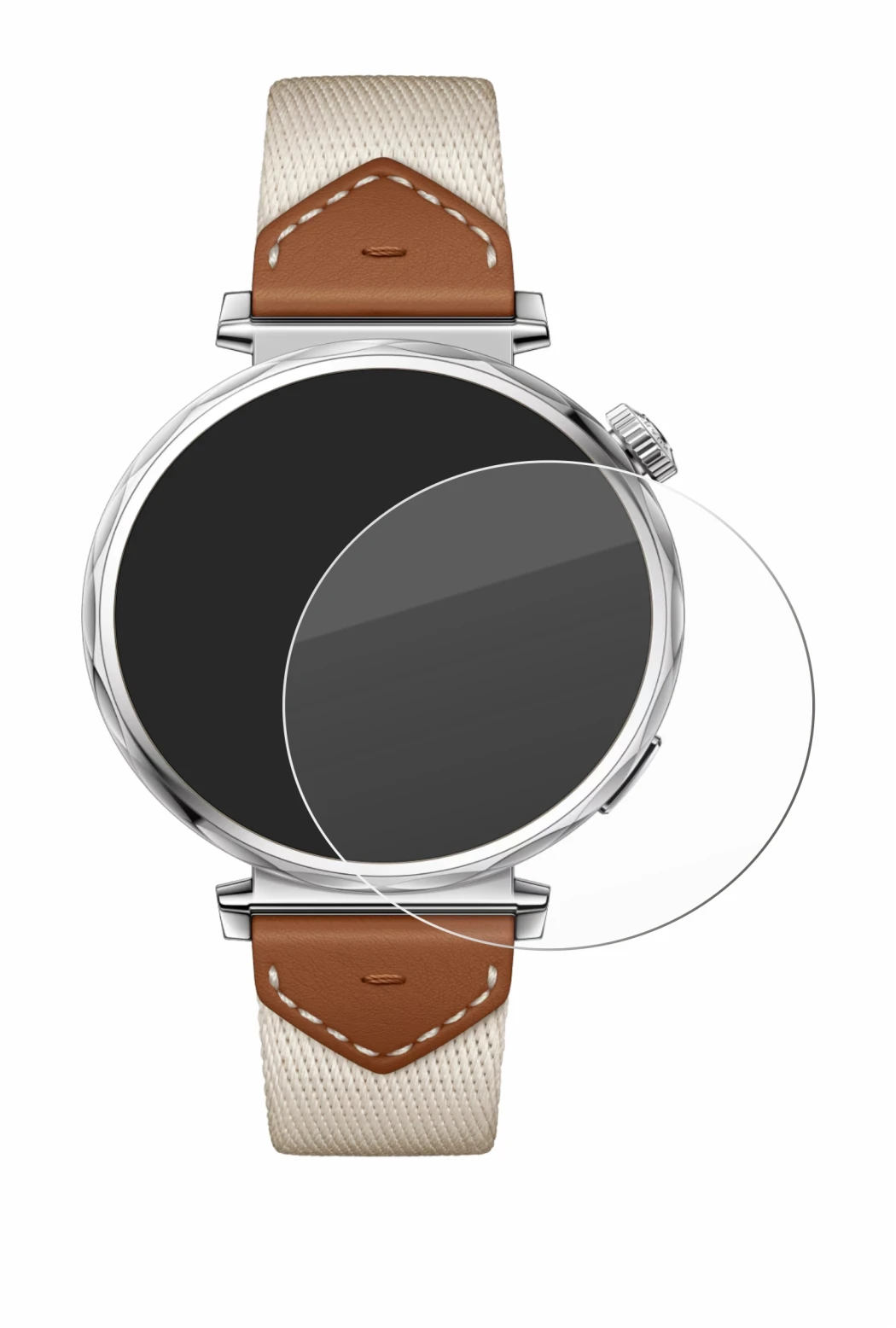 Image de l'appareil Huawei Watch GT 5 (41 mm) avec une grande variété de protections d'écran.