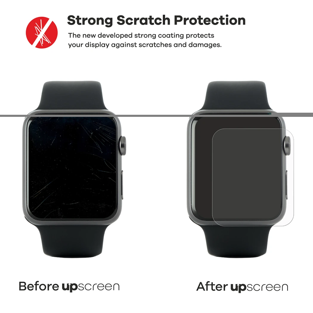 2 appareils – l’un avec upscreen, l’autre sans. Chacun est accompagné de 2 clés. L’appareil sans upscreen est fortement rayé, 