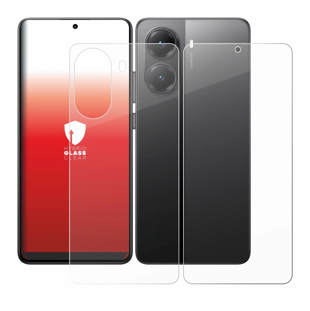 Image de l'appareil Xiaomi Poco X7 Pro (Avant+Arrière) avec une grande variété de protections d'écran.