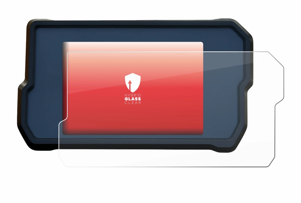 Image de l'appareil KTM RC125 / RC390 2022+ avec une grande variété de protections d'écran.