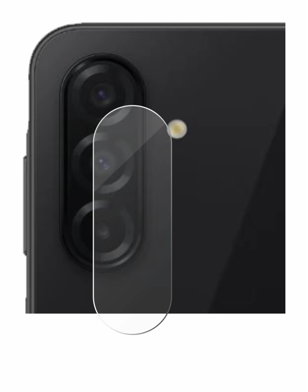 Image de l'appareil Samsung Galaxy A26 5G (Caméra UNIQUEMENT) avec une grande variété de protections d'écran.