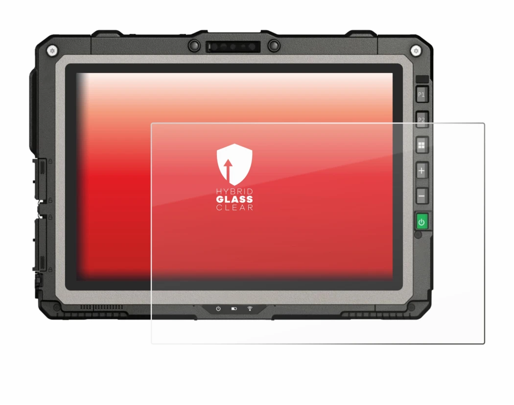 Image de l'appareil Getac UX10 G3 avec une grande variété de protections d'écran.