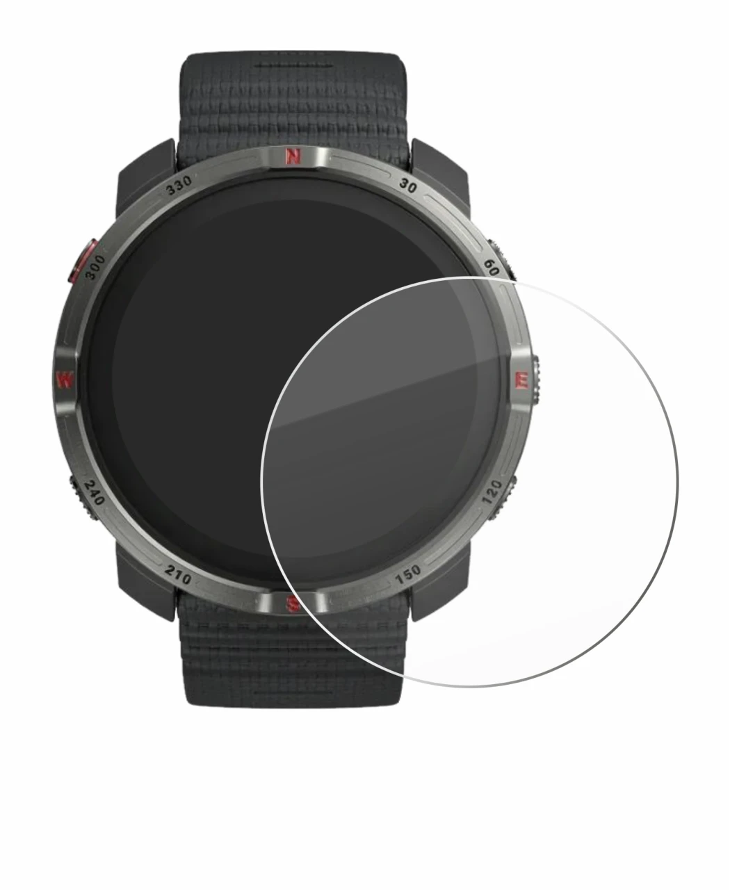 Image de l'appareil Polar Grit X2 avec une grande variété de protections d'écran.