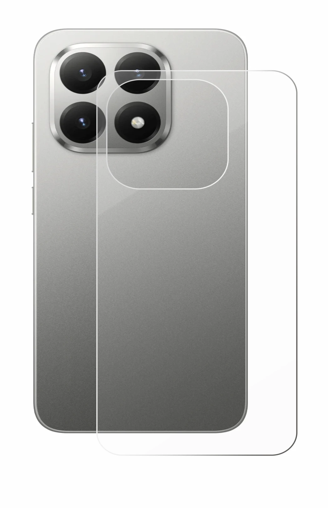 Image de l'appareil Xiaomi 15T (Arrière) avec une grande variété de protections d'écran.