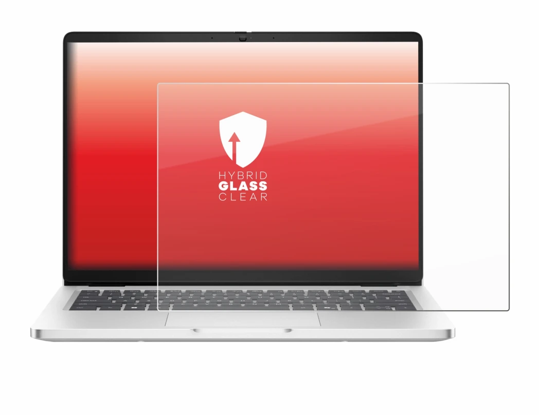 Image de l'appareil Dell Pro 14 Premium PA14250 Non-Touch avec une grande variété de protections d'écran.