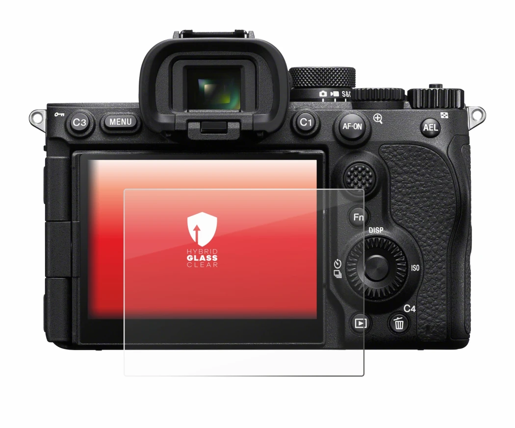 Image de l'appareil Sony Alpha 7 V (ILCE-7M5) avec une grande variété de protections d'écran.