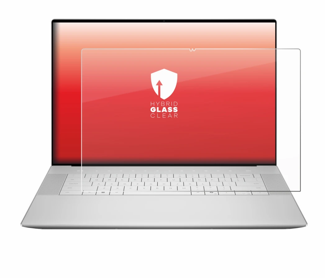Image de l'appareil Dell 16 Premium Laptop avec une grande variété de protections d'écran.