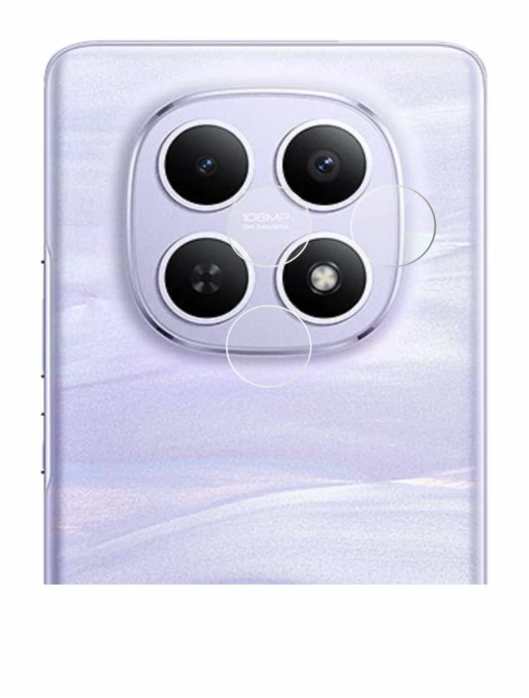 Image de l'appareil Xiaomi Redmi Note 15 (Caméra UNIQUEMENT) avec une grande variété de protections d'écran.