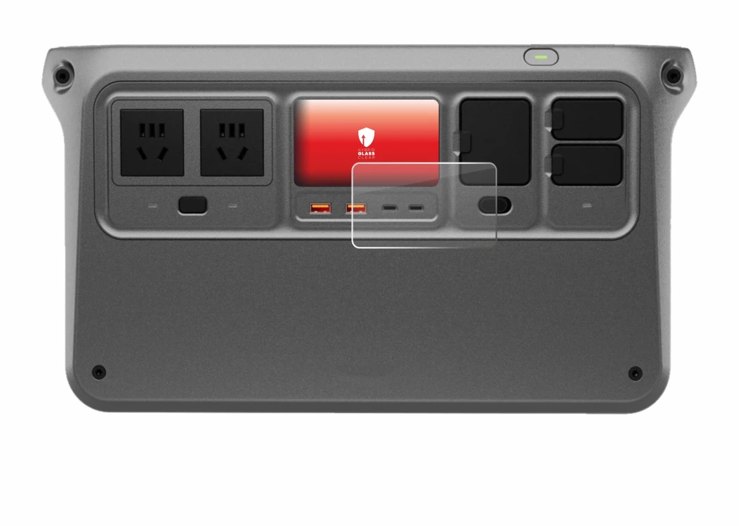 Image de l'appareil DJI Power 1000 V2 avec une grande variété de protections d'écran.