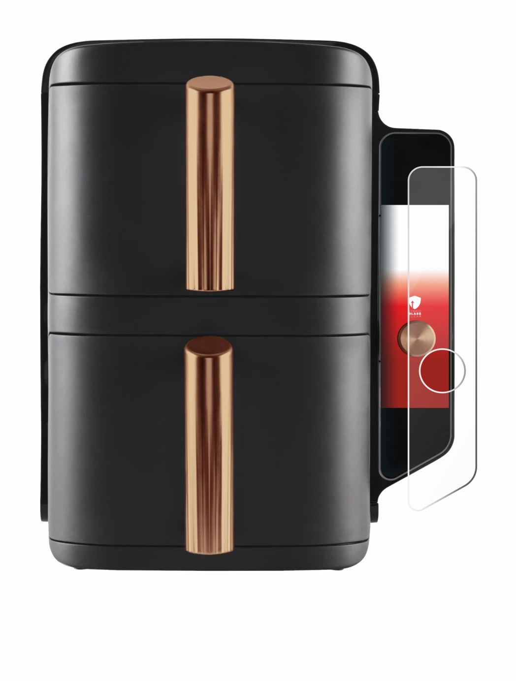 Image de l'appareil Ninja Double Stack XL sl400eu avec une grande variété de protections d'écran.