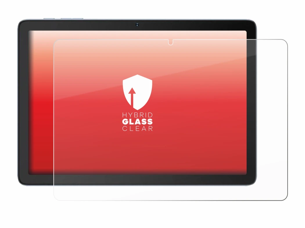 Image de l'appareil Hotwav Pad 12 avec une grande variété de protections d'écran.