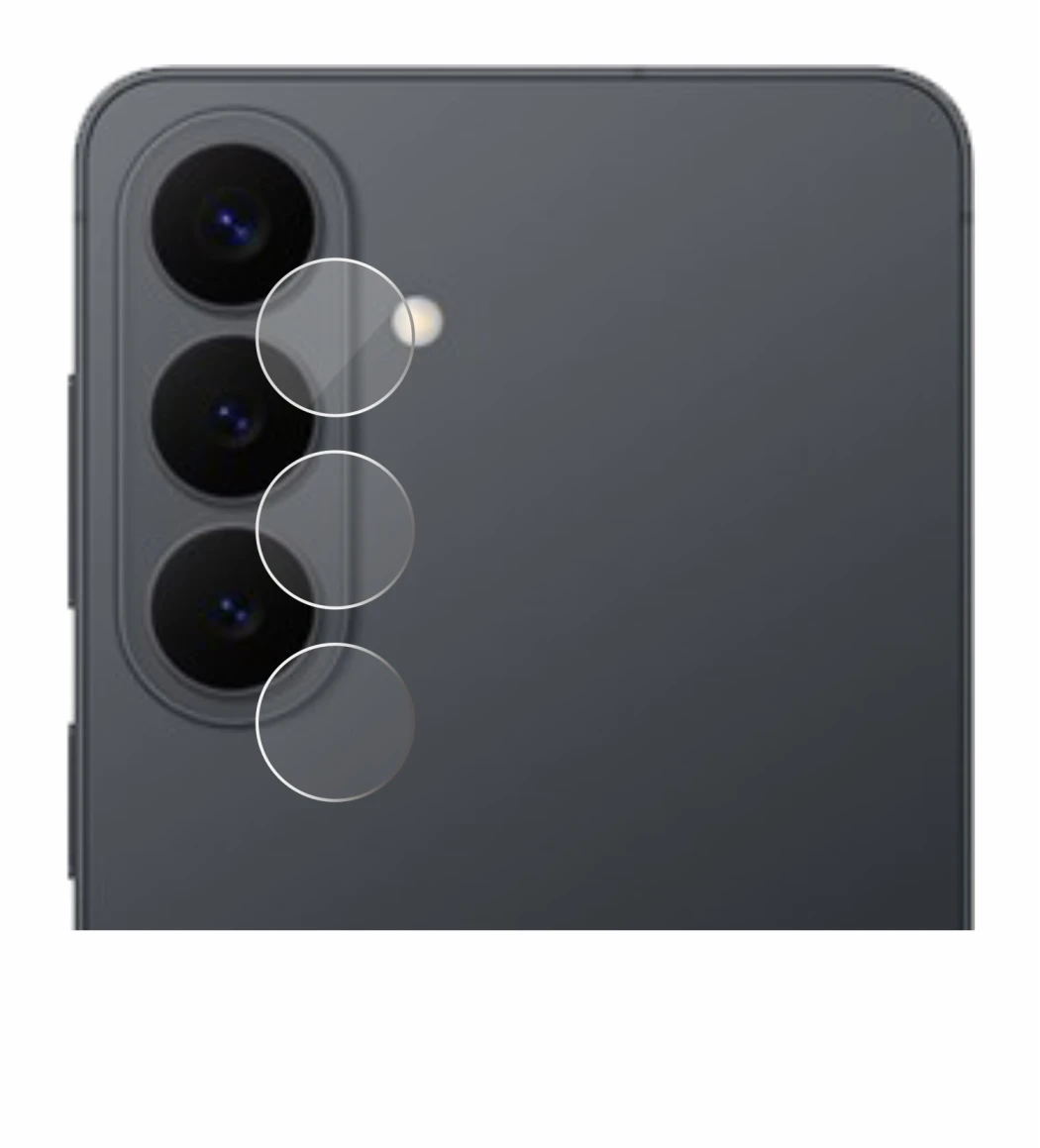 Image de l'appareil Samsung Galaxy S26 Plus (Caméra UNIQUEMENT) avec une grande variété de protections d'écran.