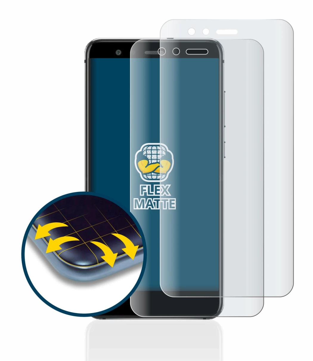 Image de l'appareil Huawei P10 Lite avec une grande variété de protections d'écran.