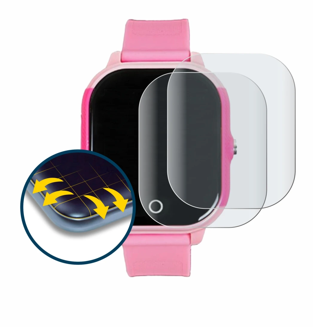 Image de l'appareil SaveFamily Junior avec une grande variété de protections d'écran.