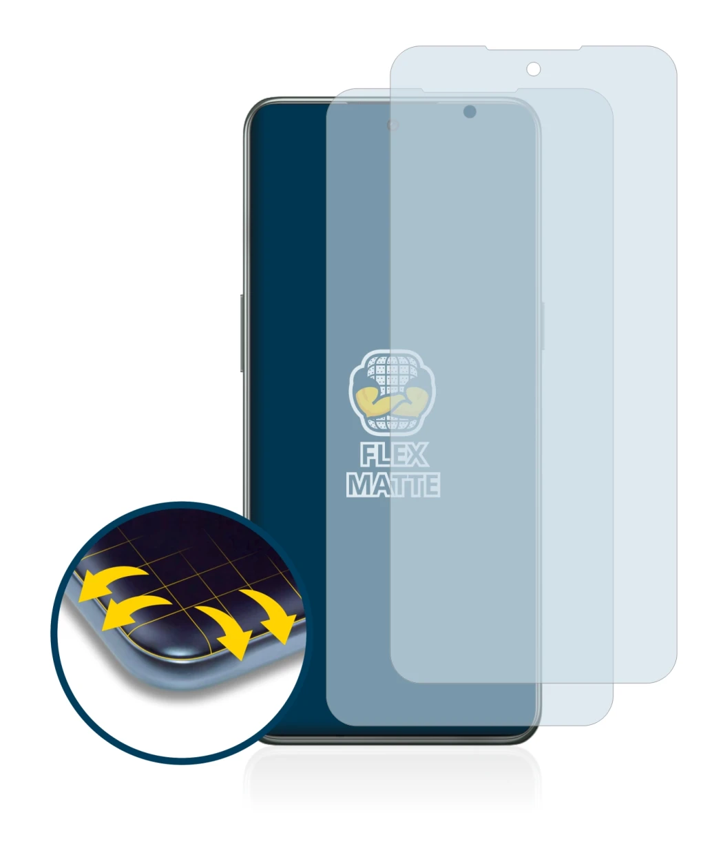 Image de l'appareil OnePlus 10T 5G avec une grande variété de protections d'écran.